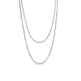 Sparkling Shiny Chain Necklace in two lengths by Alessandra James. 